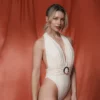 Maillot de bain une pièce ivoire ALBA - Balnina - vue 5