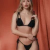 Bas de bikini noir ISOLA - Balnina